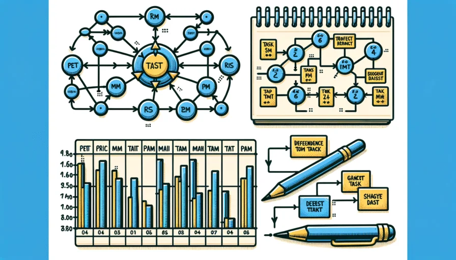 différences entre un diagramme PERT et diagramme de Gantt
