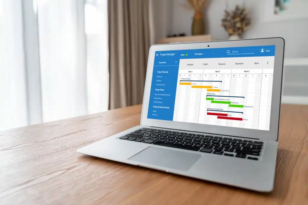 diagramme de Gantt sur Excel