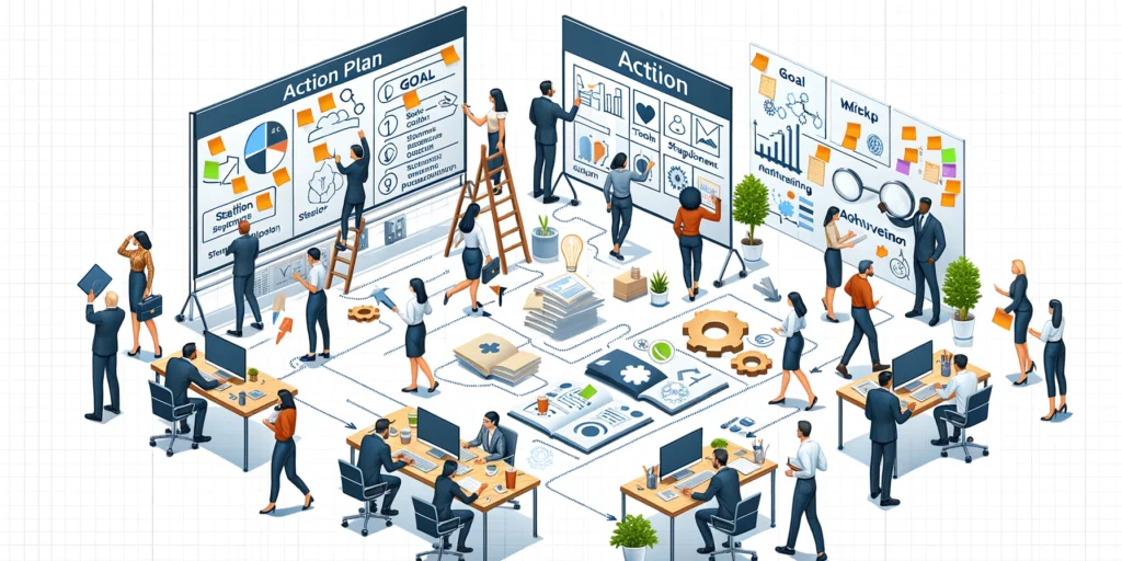 Comment élaborer un plan d'action efficace pour atteindre vos objectifs d'entreprise